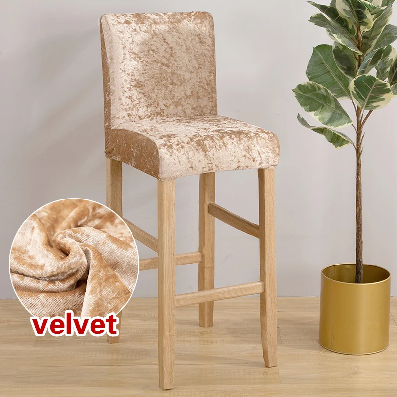 Бархатный жаккардовый Чехол для стула бархатный чехол защитный барного |