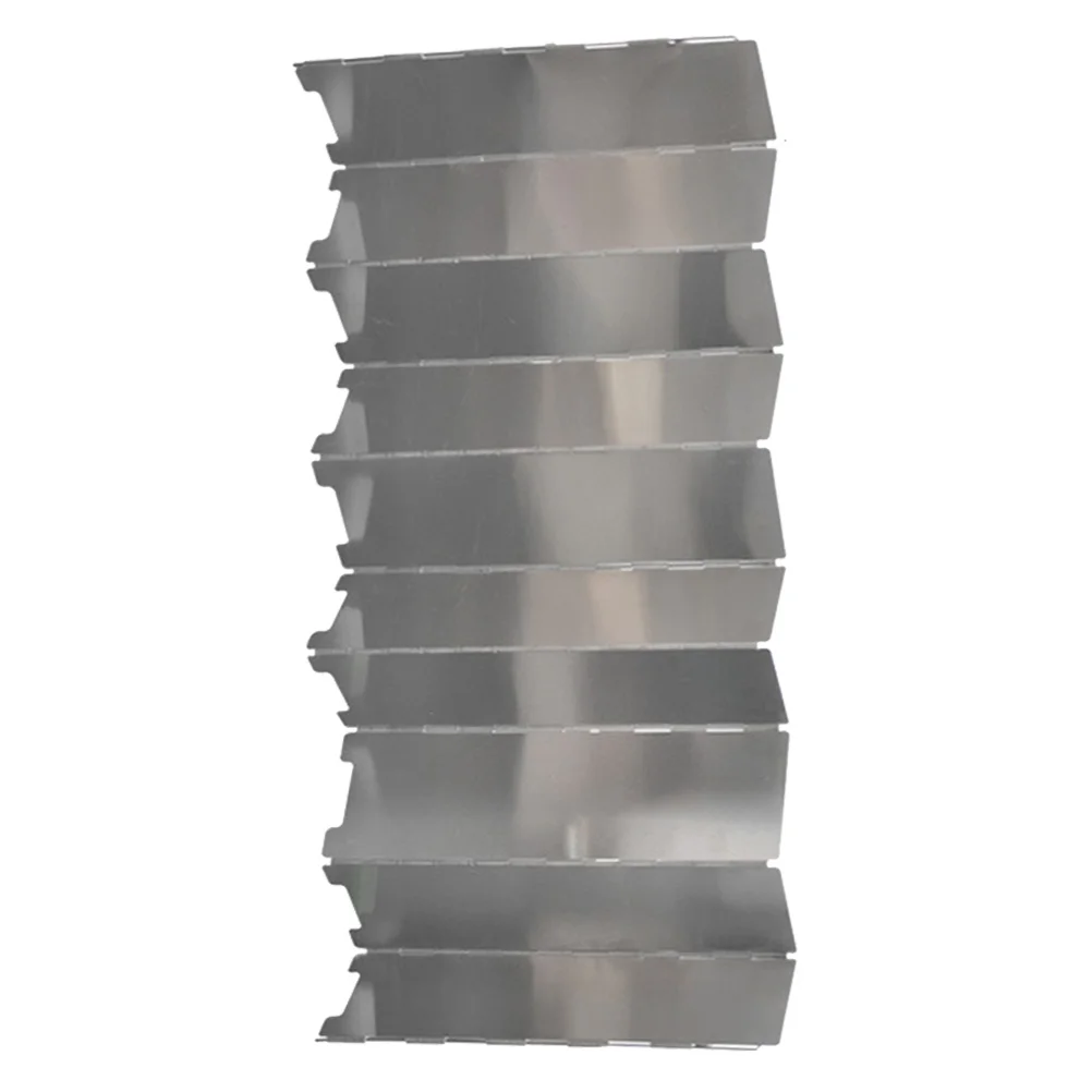 

Stove Windscreen Windshield Outdoor Camping Aluminum Camp Folding Burner Butane Lightweight Wind Tall Accessories Metal Screen