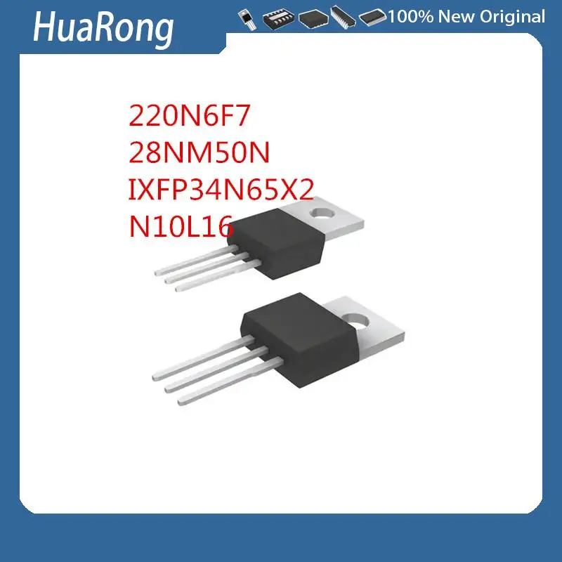 5 шт./партия 220N6F7 STP220N6F7 600V 120A 28NM50N STP28NM50N IXFP34N65X2 N10L16 IPP70N10SL-16 MOS TO-220
