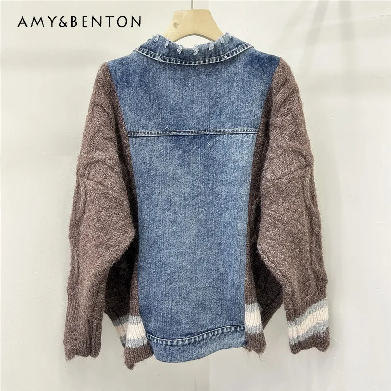 Европейская станция женская одежда осень-зима новая мода свободный повседневный