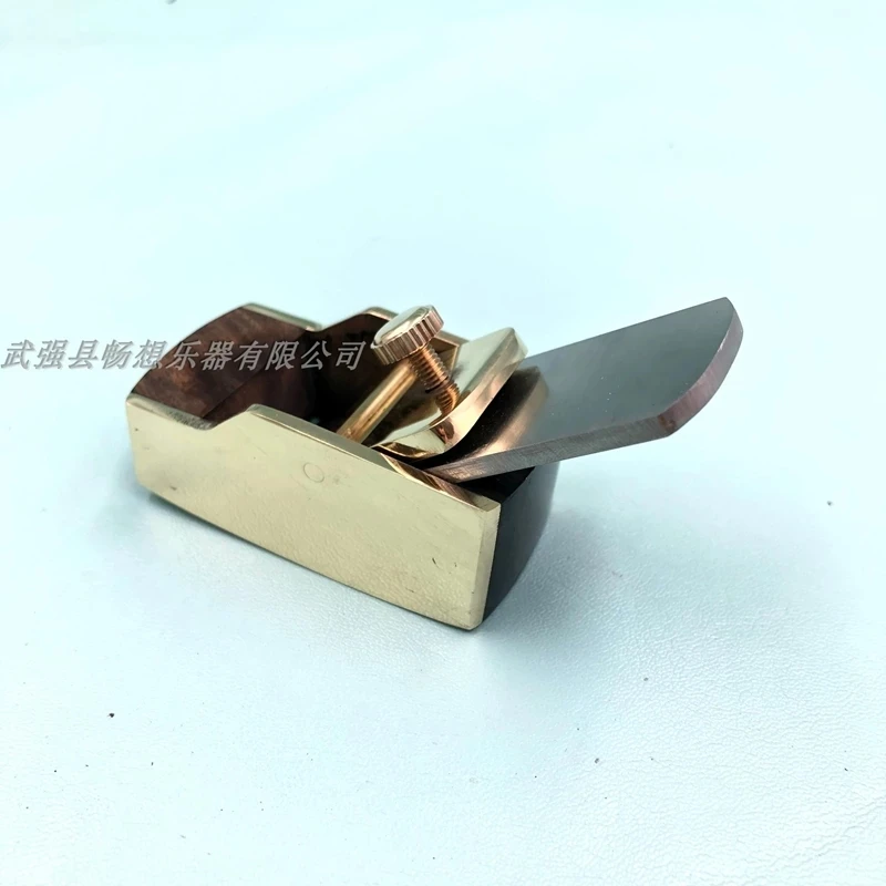 Different sizes Brass wrap blackwood convex Cutter Curved Sole/Flat bottom planes Planer，woodworking Tools plane parts