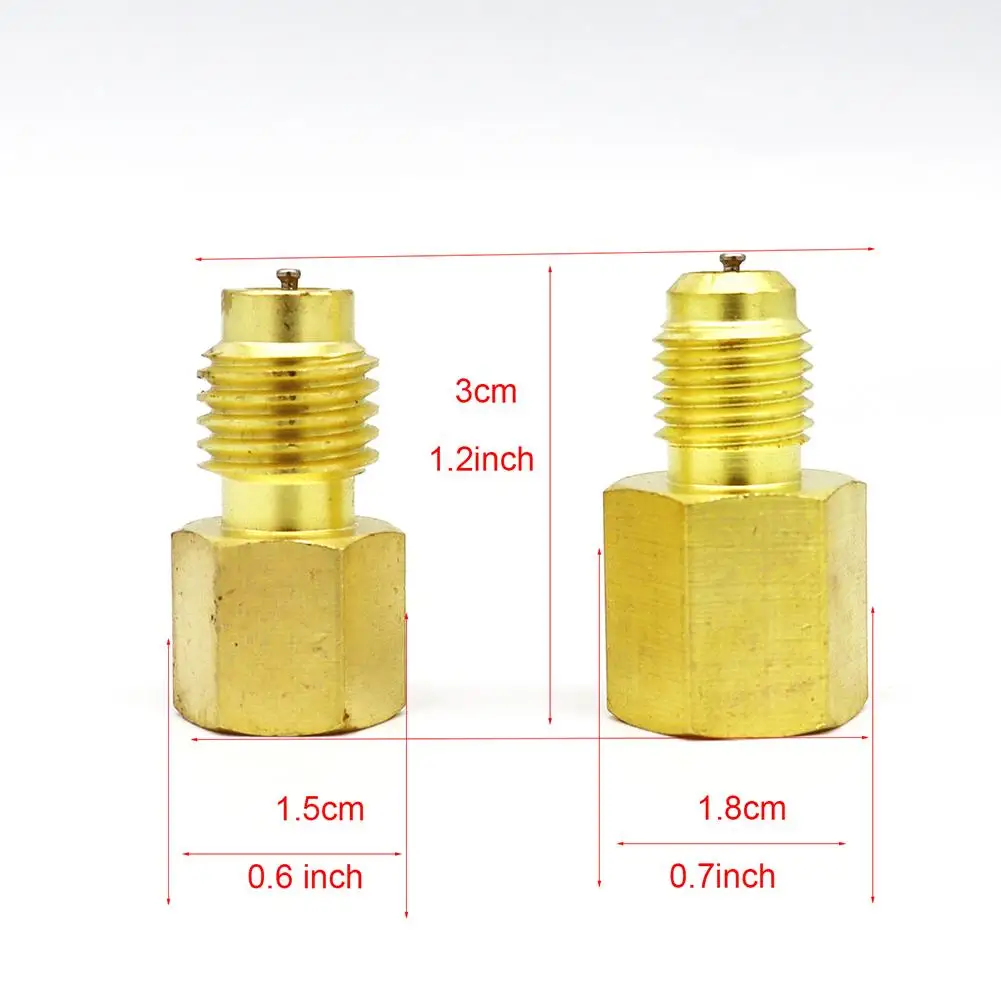 Адаптер для резьбы 1/4 устройство раздачи холодильного агента автомобильный