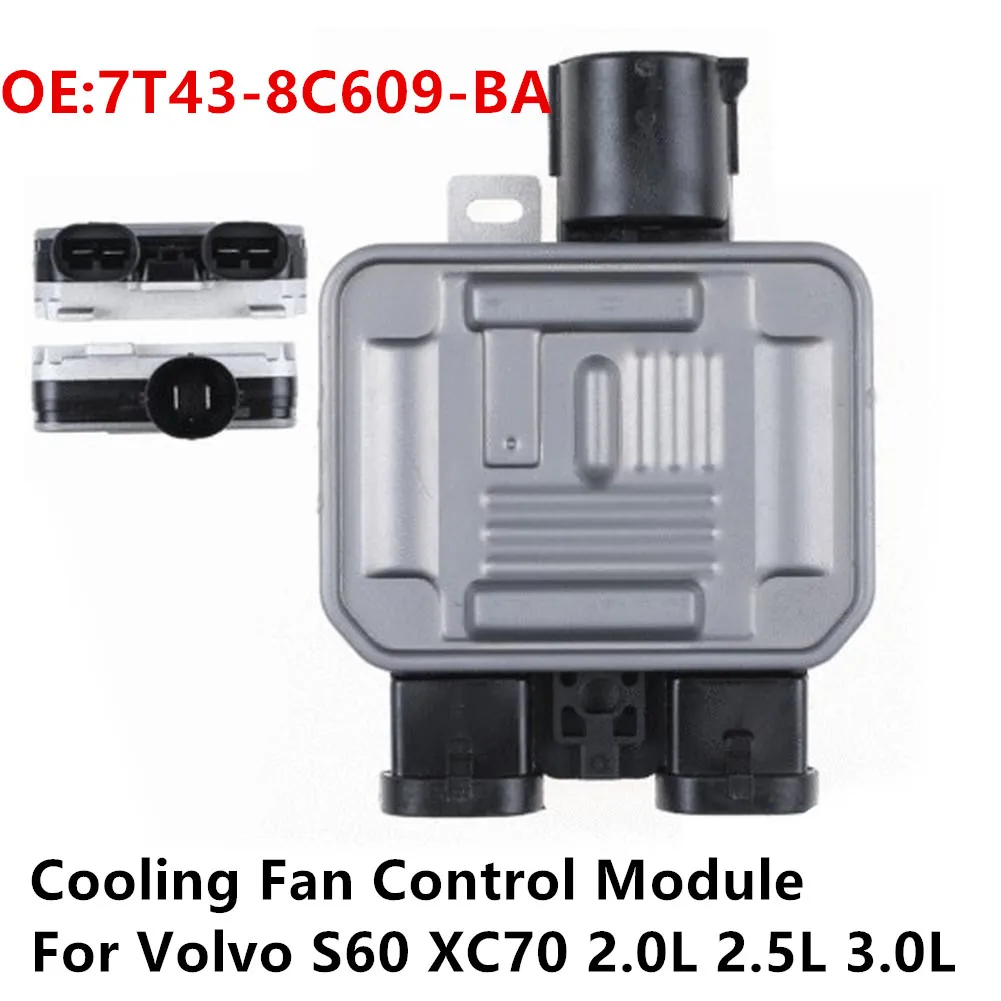 

Brand New Fan Control Module Control Module 6PINS 7T43-8C609-BA ABS+Metal
