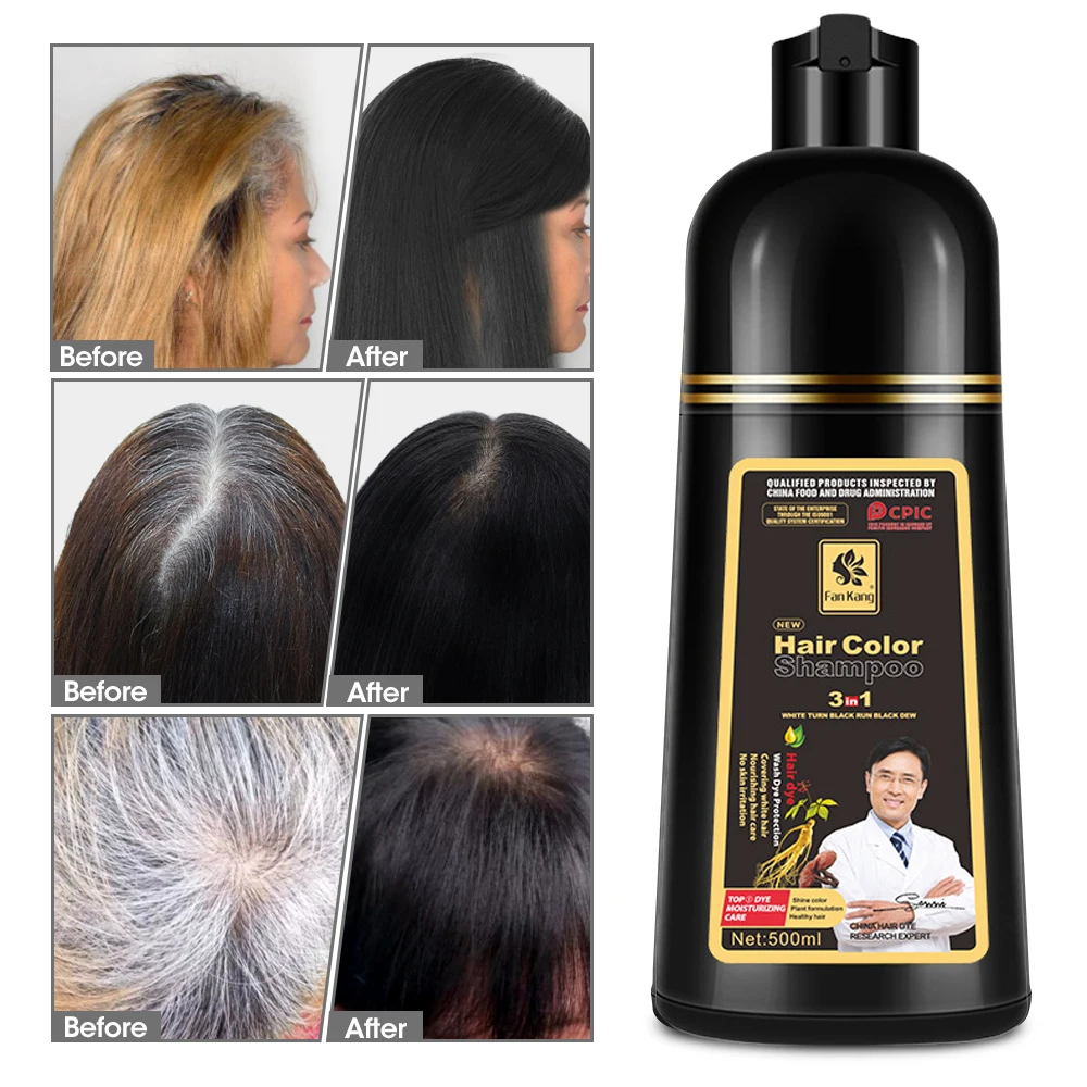 Ng Cream Cover Dye Shampoo For Women Men