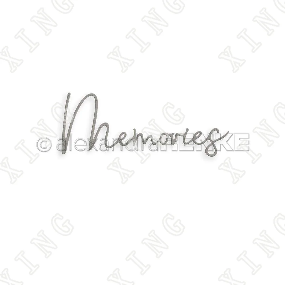 

Arrival New 2022 Sping Memories Handwriting Metal Cutting Dies Diy Paper Card Scrapbooking Coloring Decoration Embossing Stencil