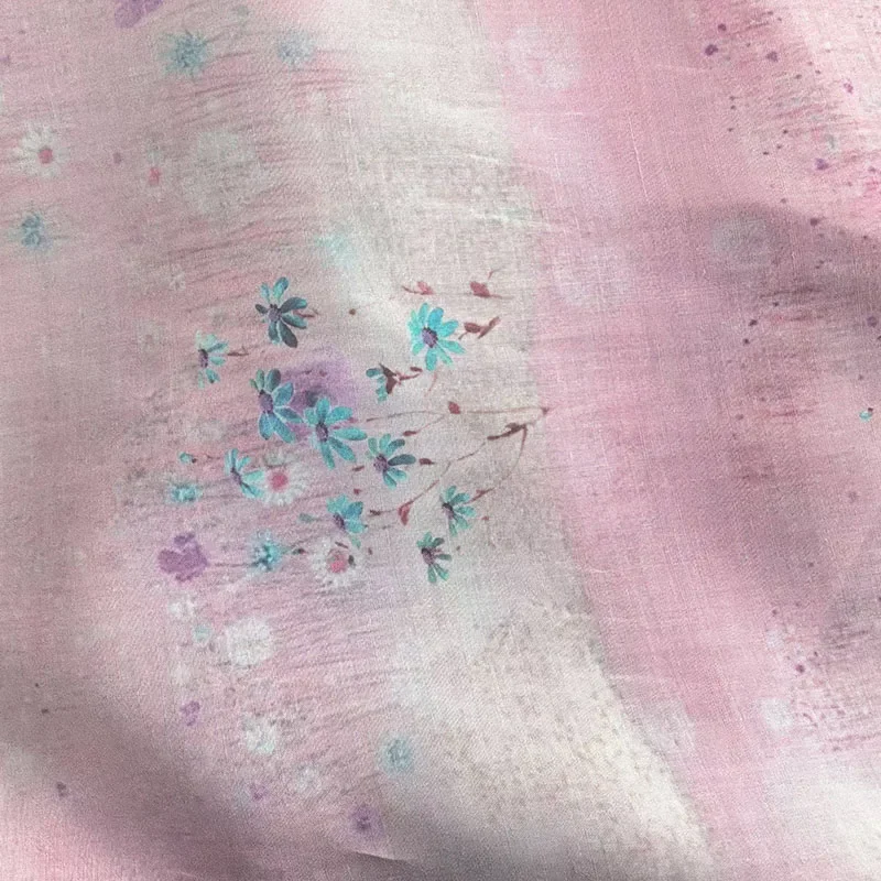 .Ramie белая антибактериальная рами черная летняя ткань дышащая одежда из