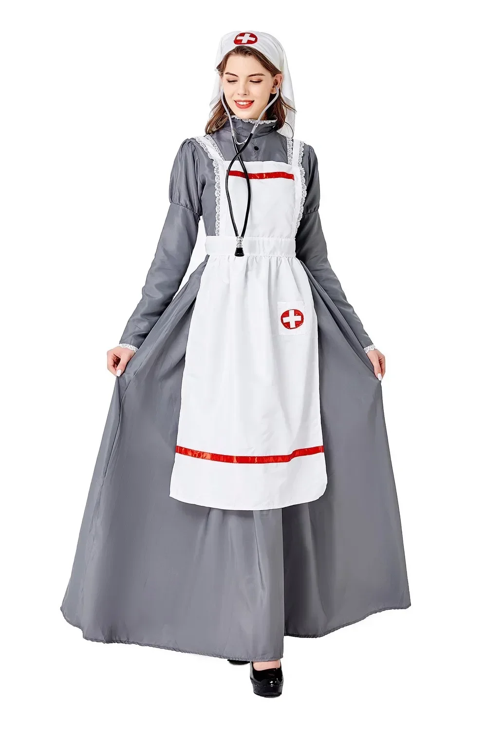 Костюмы на Хэллоуин для женщин костюмы Dexy косплей медицинский костюм медсестры и