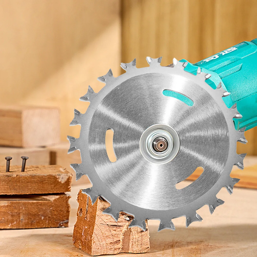 

Wood Cutting Disc 4-inch 40 Tooth Wear-resistant Two-way Tooth Circular Saw Blade Accessories Supplies for Metal PVC Wood