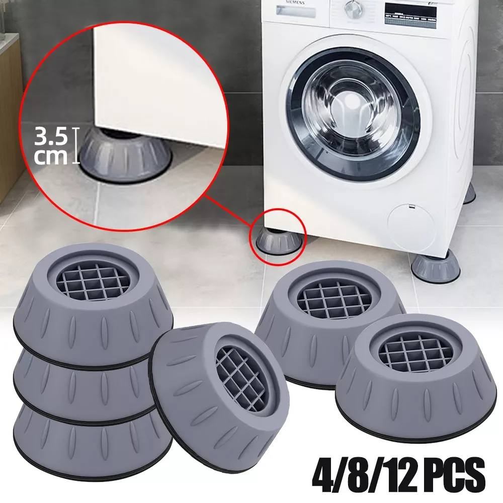

Anti Vibration Pads Washing Machine Rubber Feet Slipstop Silent Anti-vibration Legs Pad for Washing Machine Furniture