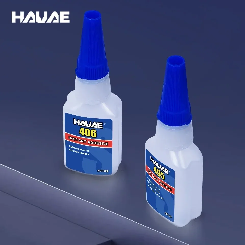 20 г супер клей оригинальный hauae 401 403 406 460 495 мгновенный для металла пластика резины