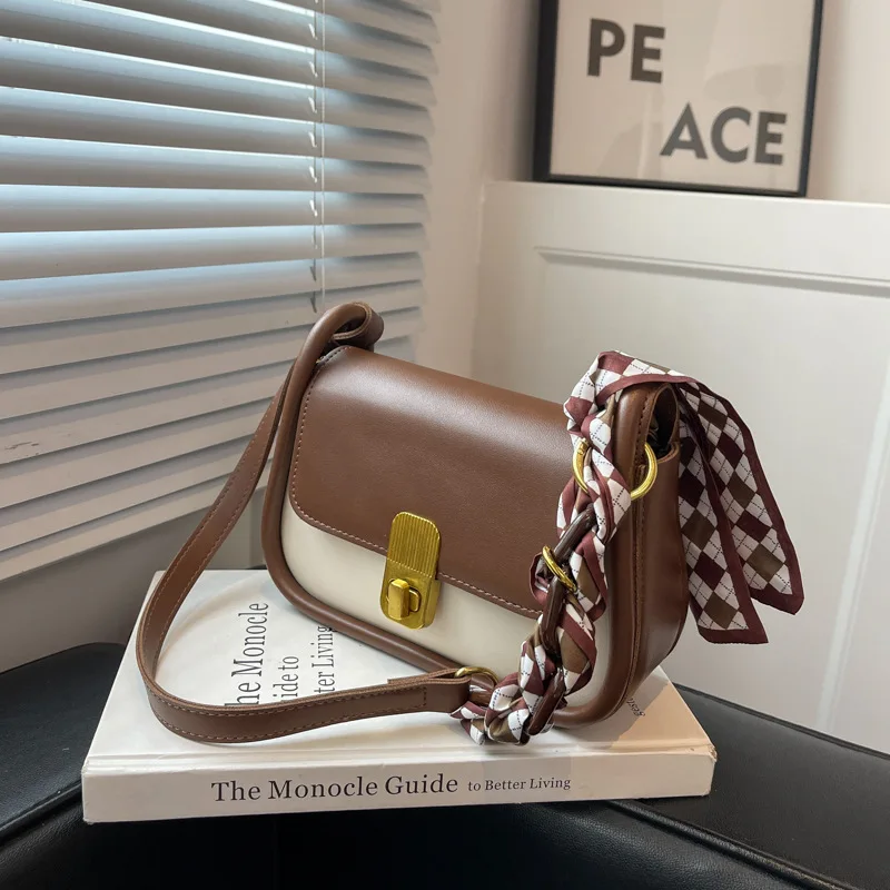 

Новинка 2022, модная маленькая квадратная сумка через плечо высокого качества, женская летняя сумка через плечо