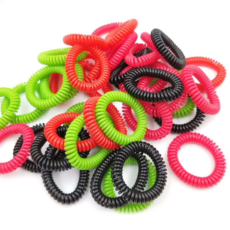 Эластичная резинка для волос 18 шт. Весенняя эластичная