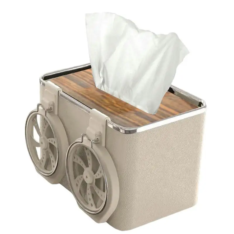 

Car Armrest Storage Box Water Cup Holder Tissue Box Tissue Storage Box For Most Car Models RVs Jeeps Golf Carts