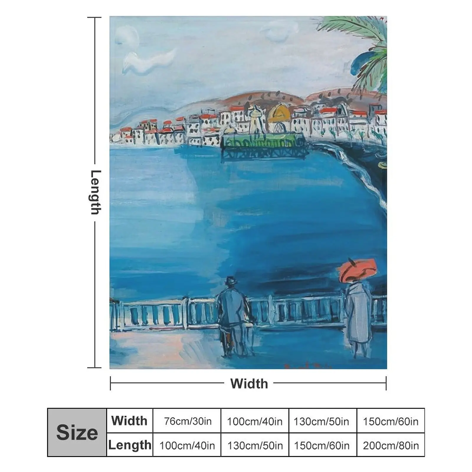 Одеяло Raoul Dufy рождественские подарки для дивана-кровати модные плед-одеяла