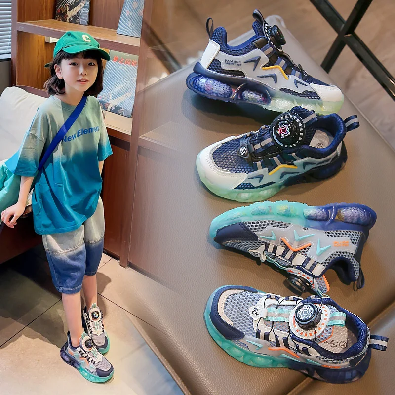 New children's shoes, children's running shoes, boys breathable sports shoes, girls fashion casual shoes, children's non-slip sp