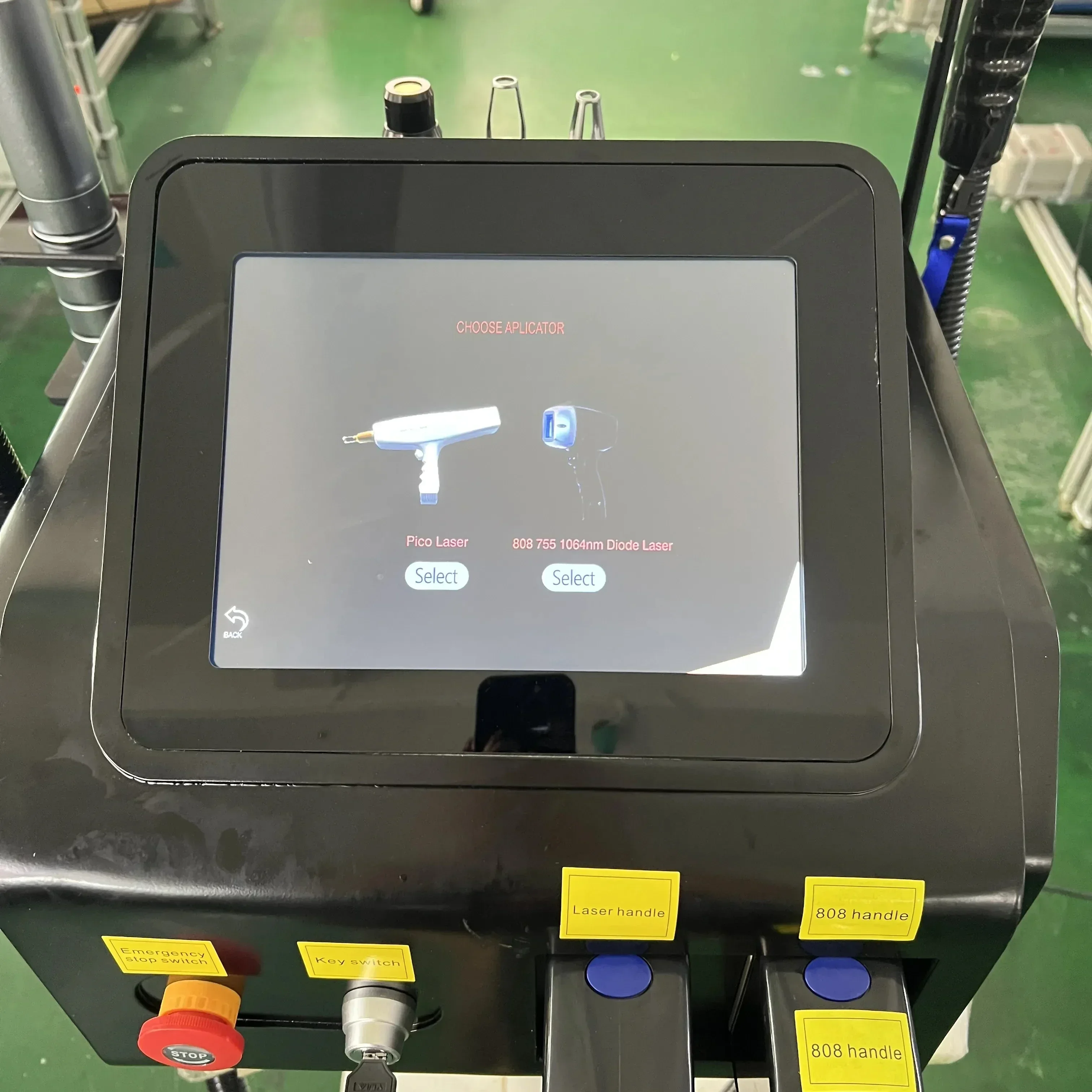 Диодный лазер 2 в 1 808 нм для удаления волос 755 1064 машины быстрого ND Yag Лазер