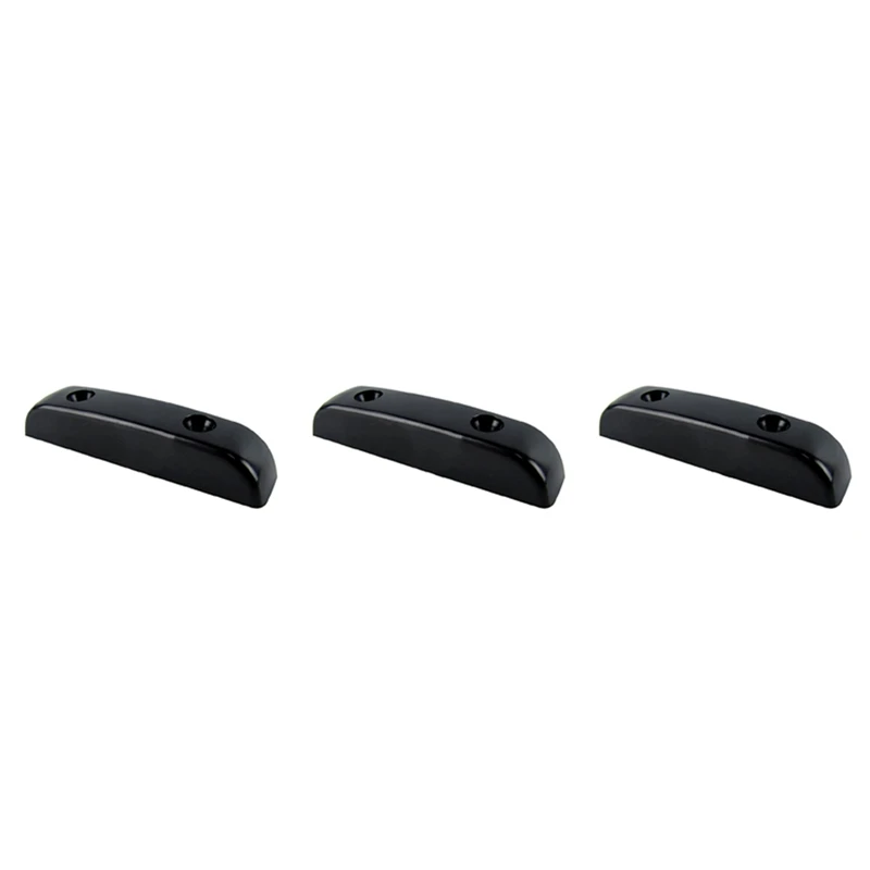 

3X Thumb Rest Tug Bar Finger Pull For Jazz Precision Bass Guitar Plastic