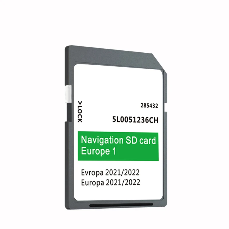 Tanie Dla SKODA Amundsen 2 SAT NAV Karta SD 32GB Europa UK 2021/2022 5L0051236CH Mapy Nawigacyjne
