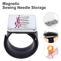 sewing accessories diy magnetic sewing tools safety pin cushion pin storage wrist band arm pin holder costuras accesorios