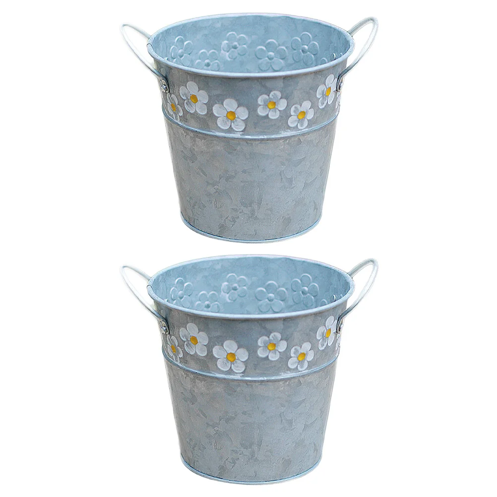 

2 шт. цветочное ведро, изысканный модный держатель для дома