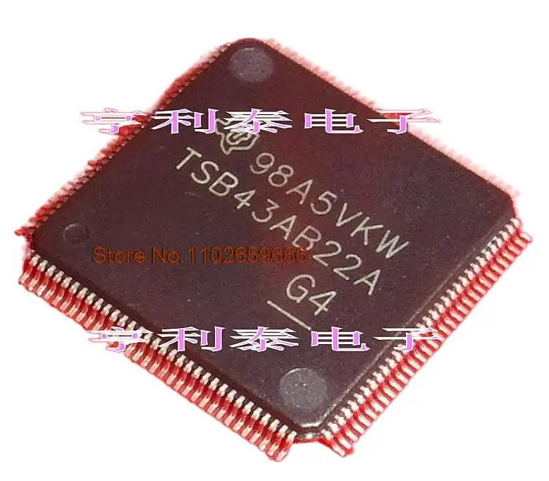

5PCS/LOT TSB43AB22A TSB43AB22APDT QFP128 IC