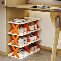 2-9 Layers Stackable Shoe Rack 2