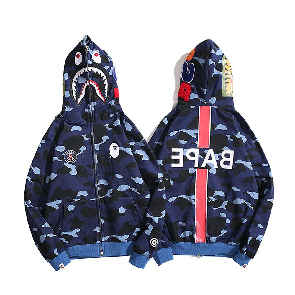 

2023 Factory Direct Sales Couple Fashion Camo Sweater Men's and Women's Pure Cotton Top