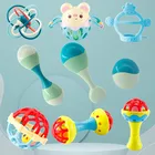 Детские развивающие игрушки-погремушки для новорожденных 0-12 месяцев