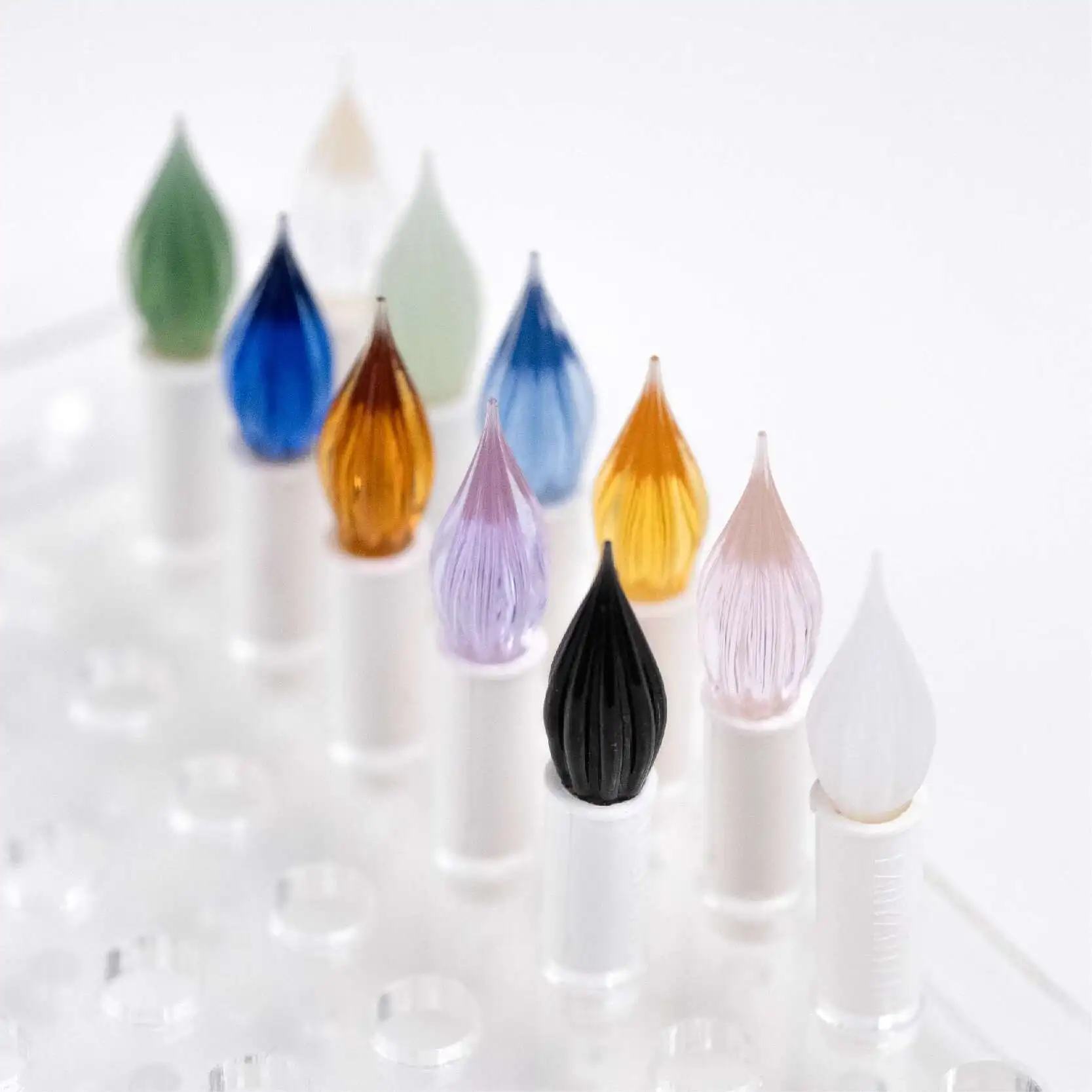 Фото Подходит для Jinhao 82, стеклянный наконечник, ручная полировка, модифицированный наконечник для ручки №1