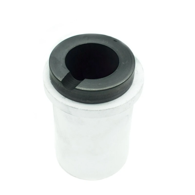 

2Kg Quartz Melting Cup High Purity Graphite Crucible For Melting Metal Induction Furnace Dedicated