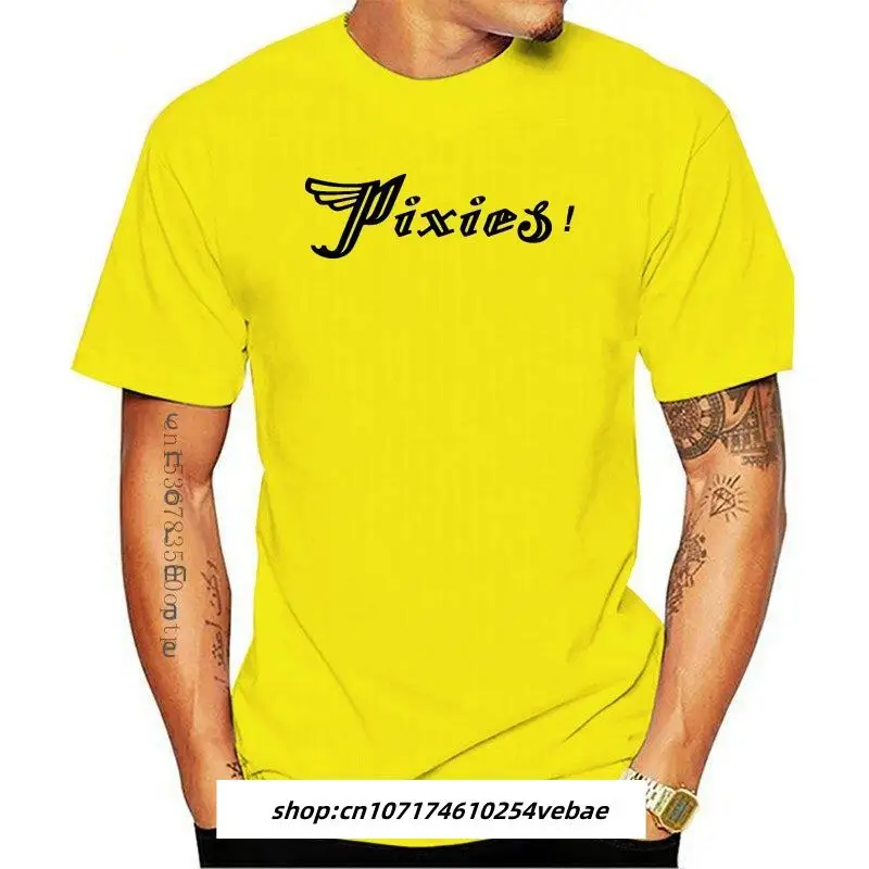 

Man Clothing PIXIES III T-SHIRT Sizes S M L XL XXL Colours Black White Casual Pride T Shirt Men Unisex Fashion Tshirt Loose