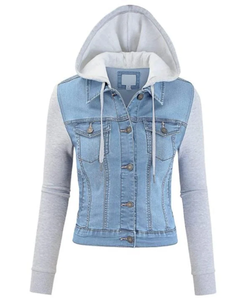 

Best-selling women's jackets in Europe and America, contrasting jackets, hoodies, single-breasted jackets and jackets