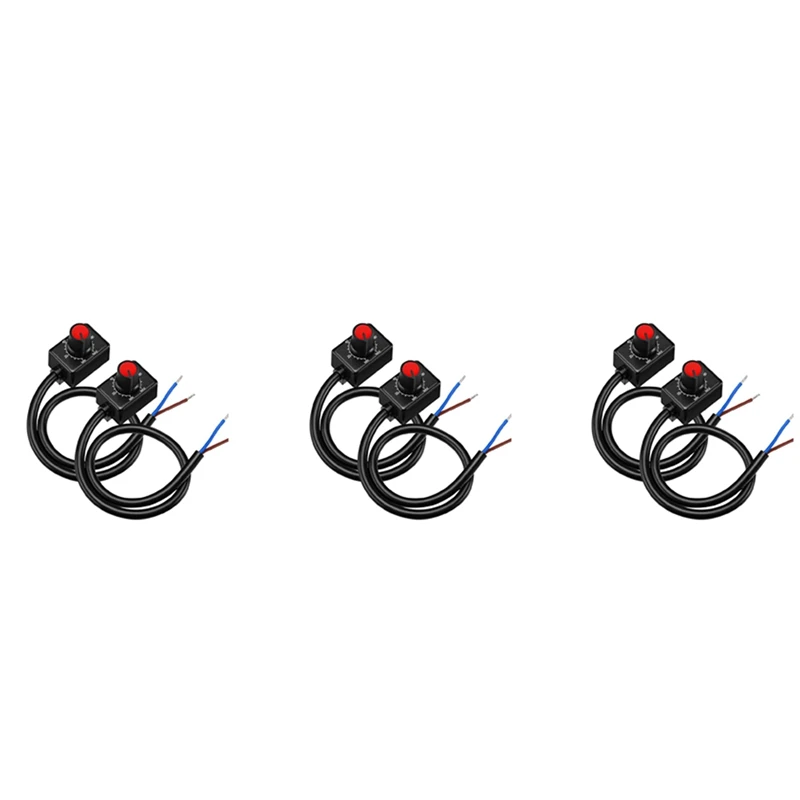

Best 6X DC 0/1-10V Knob LED Dimmer, Low Voltage Passive Dimmer PWM Dimming For 0-10V Or 1-10V Dimmable Electronic LED Driver