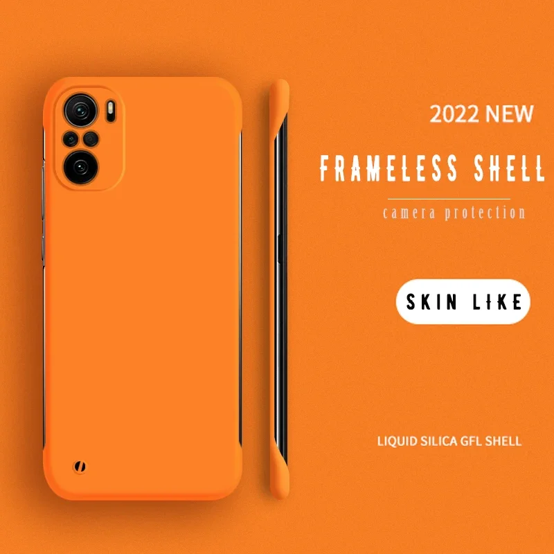 Дизайнерский тонкий матовый чехол для телефона XIAOMI Mi 13 13T 12 12T 11 11T 10 10T Lite Bumper Poco F3 F4