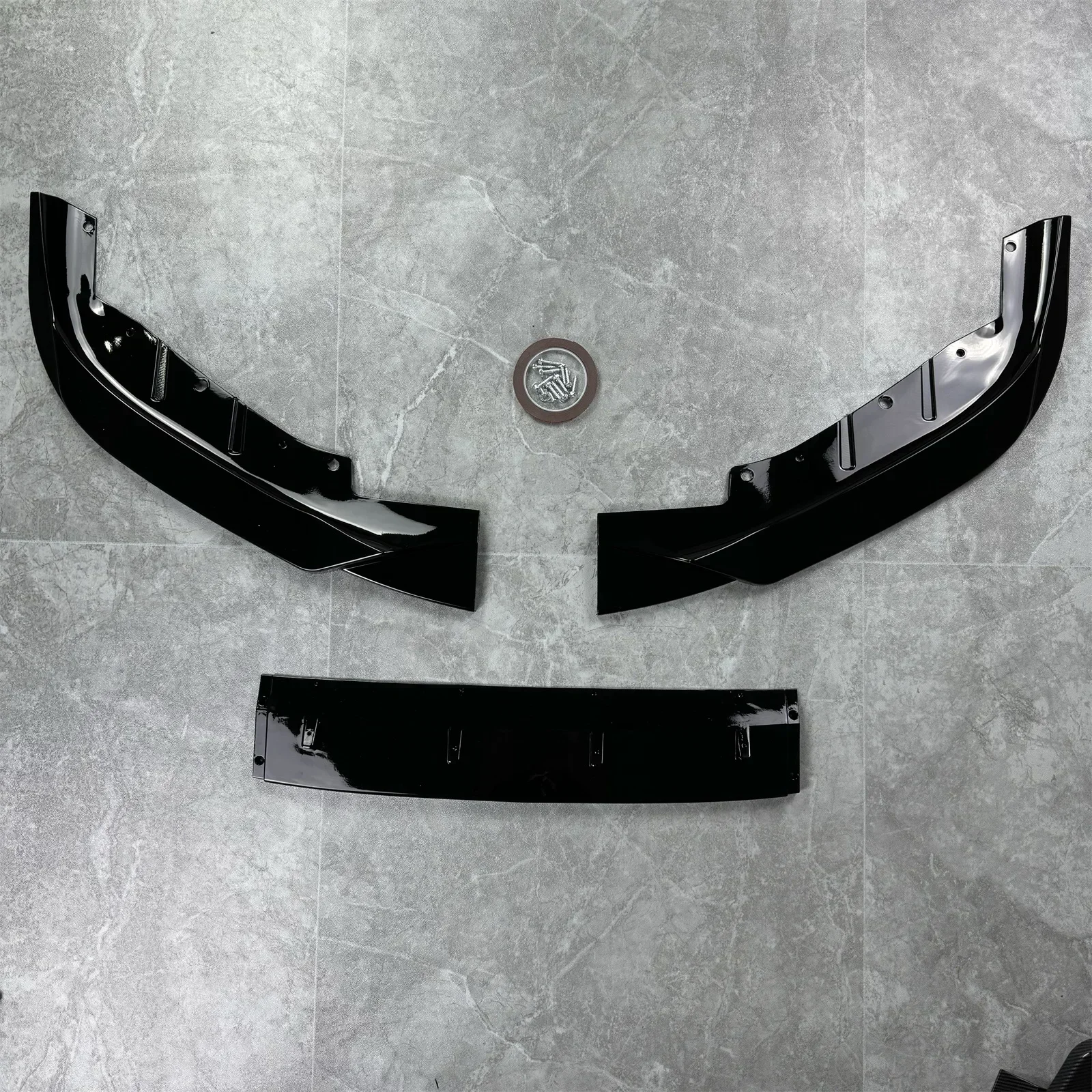 Для BMW 5 серии G30 525i 530i 2017-2020 автомобильный передний бампер спойлер лезвие для губ