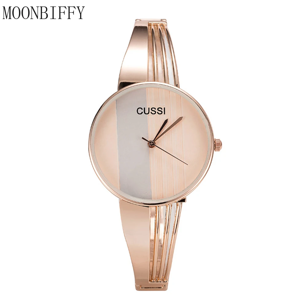 

Fashion Rose Gold Womens Bangle Bracelet Watches Luxury Stainless Steel Ladies Jewelry Watch Female Clock reloj mujer elegante