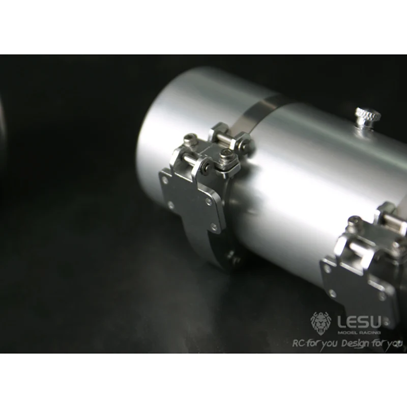 Металлический масляный бак LESU 110 мм для 1/14 RC Tamiyaya Global Liner игрушки с дистанционным