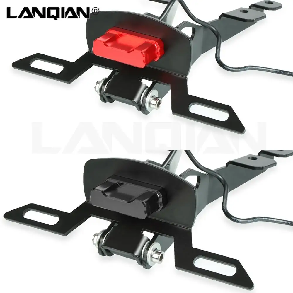 Кронштейн для номерного знака мотоцикла Yamaha TMAX 530 со светодиодной подсветкой