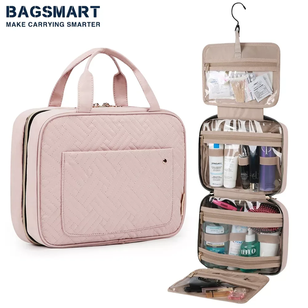 

NEW Travel Organizer Hanging Toiletry Bag Men Bathroom Large Portable Storage Box Waterproof Cosmetic Case For Makeup Women
