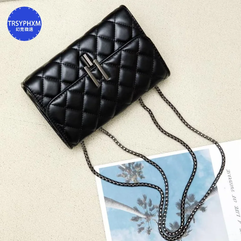 Новая сумка TRSYPHXM 2024 новая женская на цепочке универсальная модная через плечо