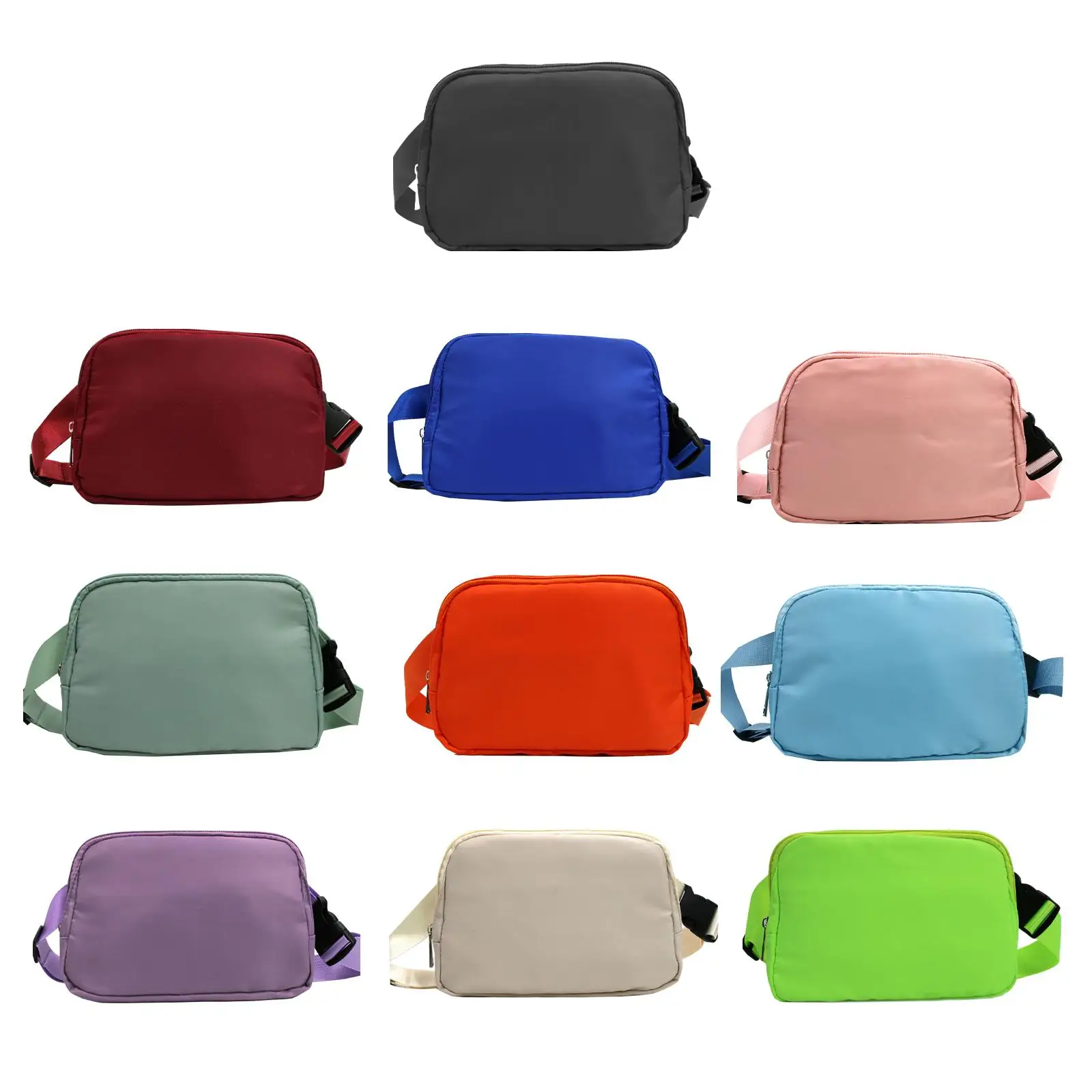 

Waist Pack Bag Pouch Adjustable Belt Fanny Pack for Running Trekking Cycling