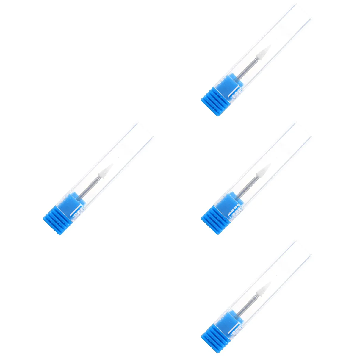 

4pcs Replacement Salon Replacement Safety Bits For Nail Drill Cuticle For Acrylic Nails Manicure Drill Bit Nail Polishing
