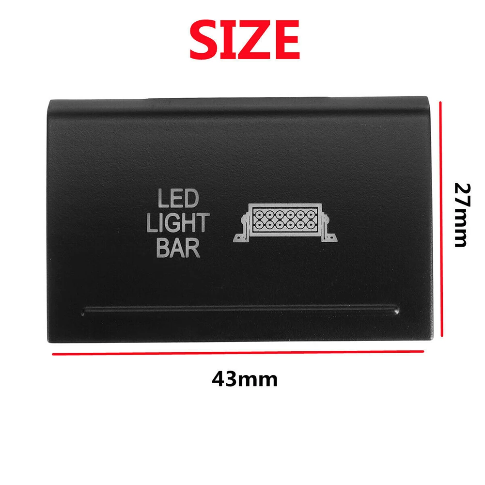 

Environmental Anti-Retardant Materials Push Switch ON-OFF 12V DC Amber