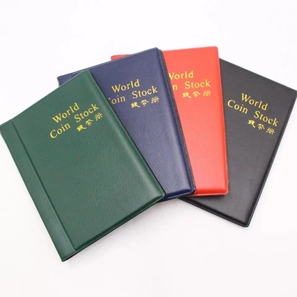 

120 Coins Collection Album Money Coin Storage