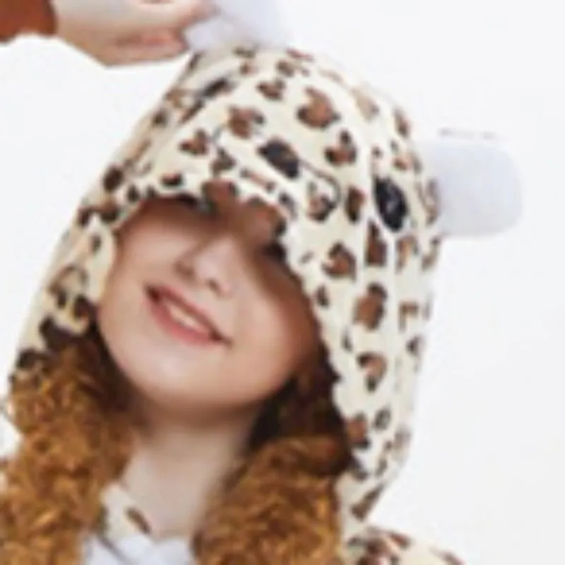 Unisex Cartoon Bear Body Suits Zippered Pajamas Polyester Plush Length To The Ankle Halloween Cosplay Warm Sleepwear For Wnter