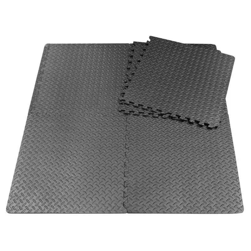 

6PCS 60x60cm EVA Foam Tiles Puzzle Exercise Mat Fitness Interlocking Tiles Floor Protective Cushion For Workouts Playing Mat