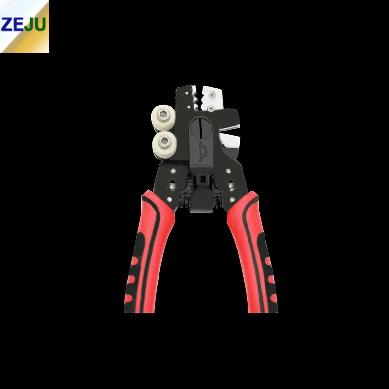 New Signalfire 4 In1 Fiber Optic Stripper with 3 Holes Miller Clamp Wire Stripping Pliers Scissors Cleaning Cotton