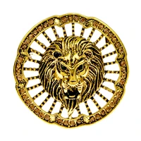 cindy xiang rhinestone lion brooch animal pin