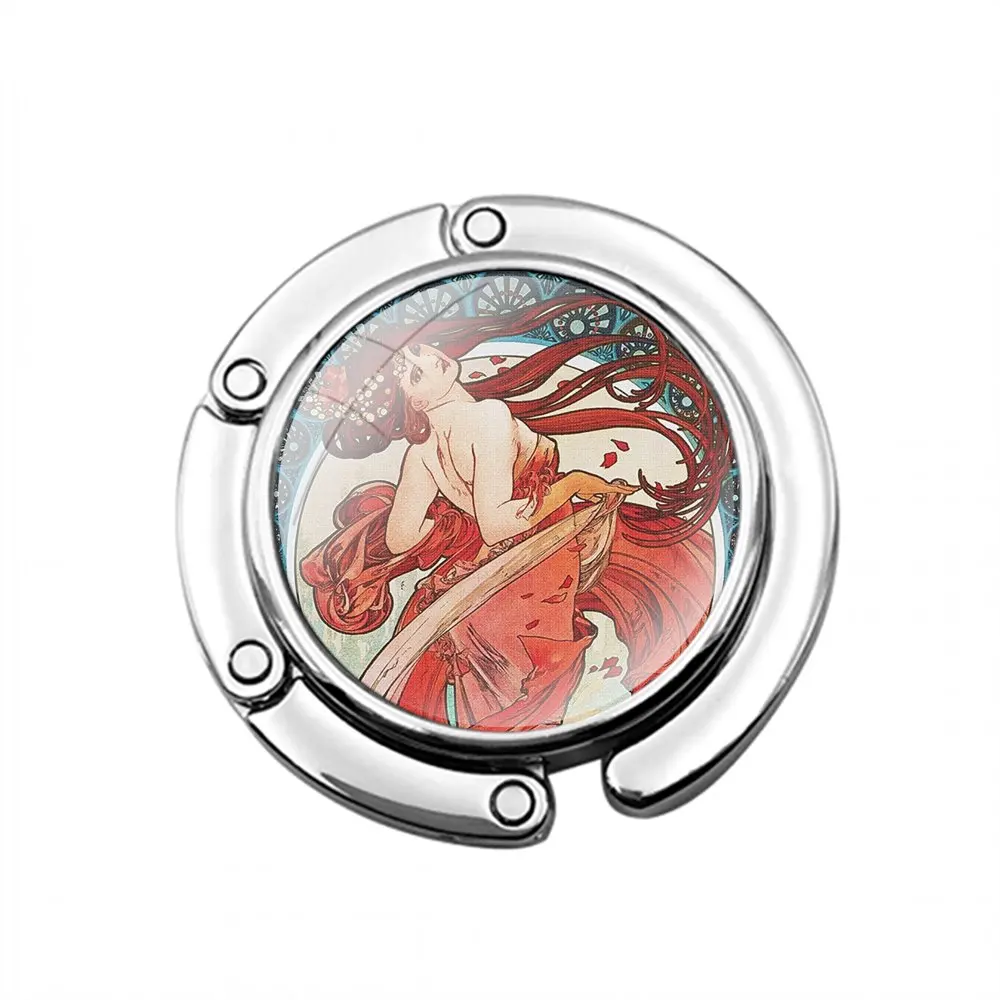 Женский складной крючок Alphonse кошелек для девушек сумка хранения декоративный