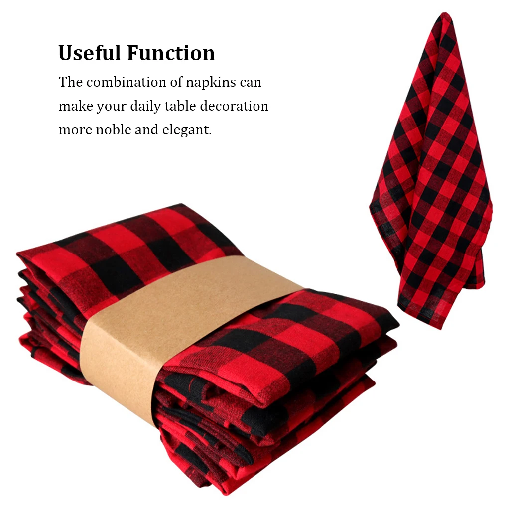 

6 шт., хлопковое чайное полотенце